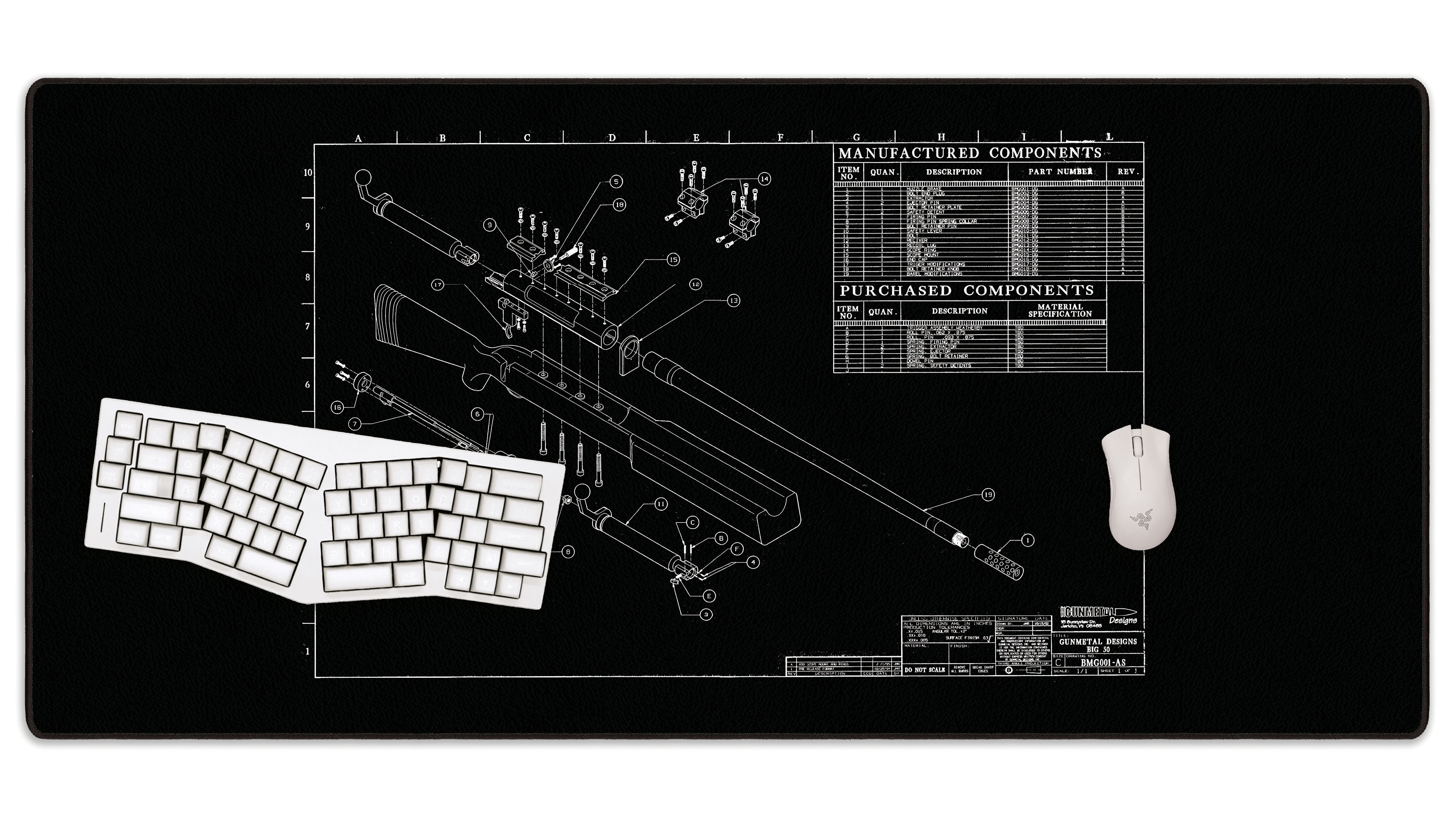 BROWNING 50 CAL - The Mousepad Company