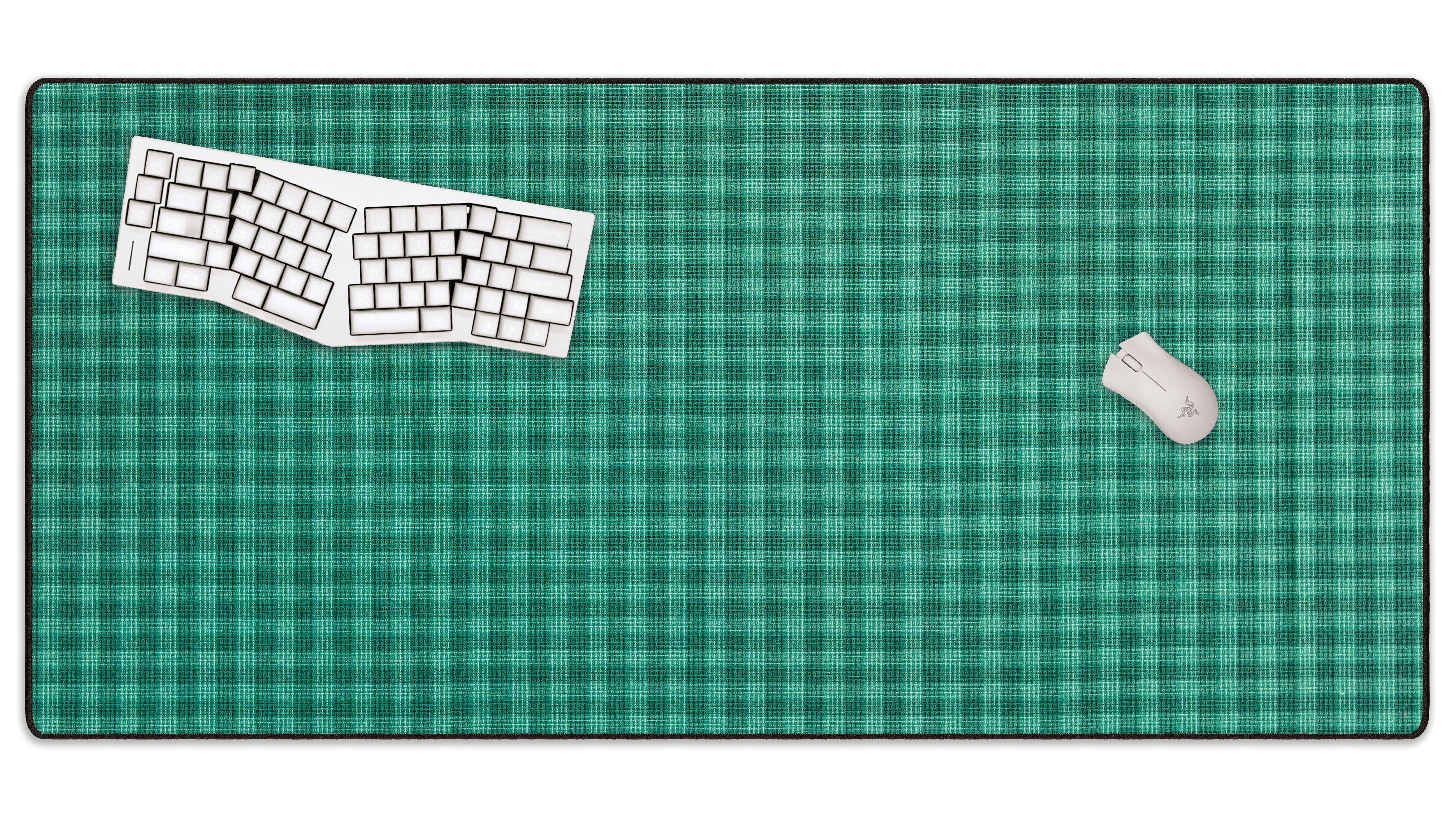 Teal Buffalo Check - The Mousepad Company