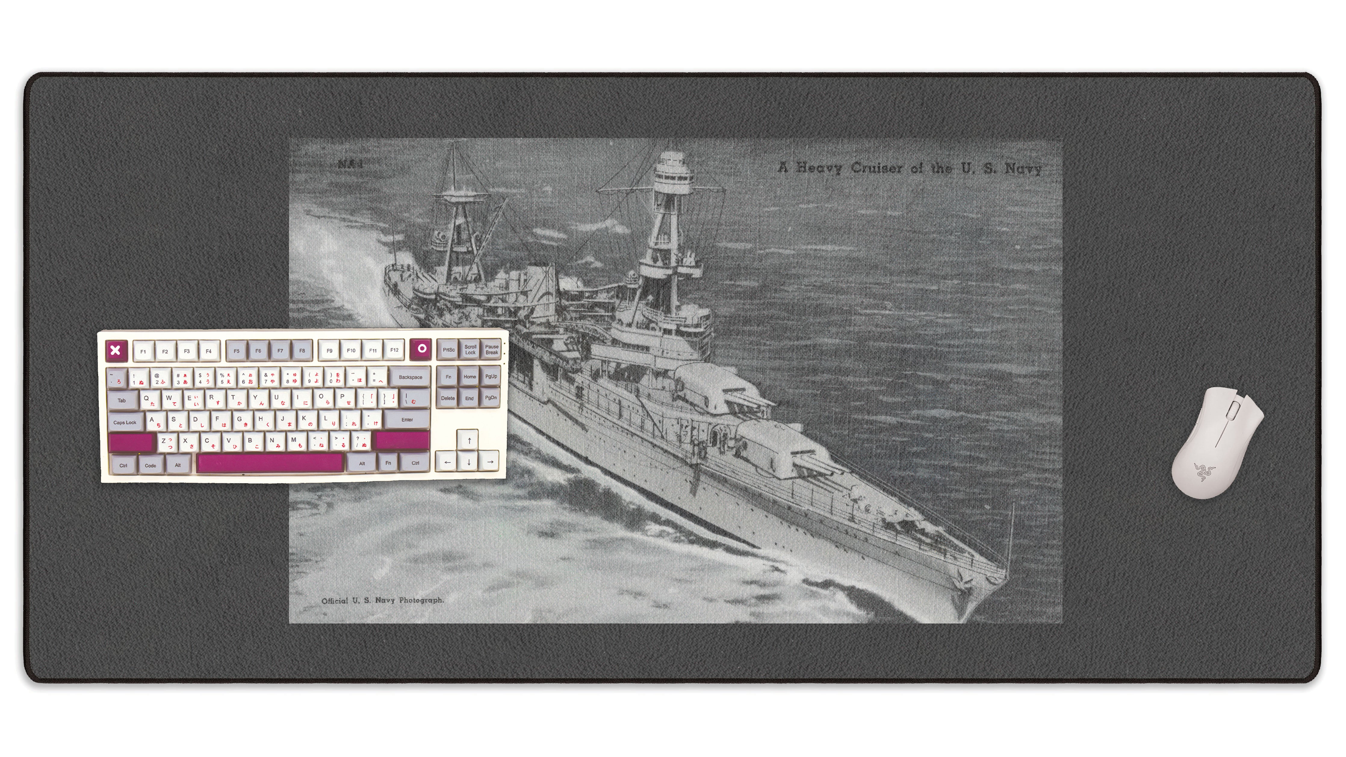 A Heavy Cruiser Of The US Navy - The Mousepad Company