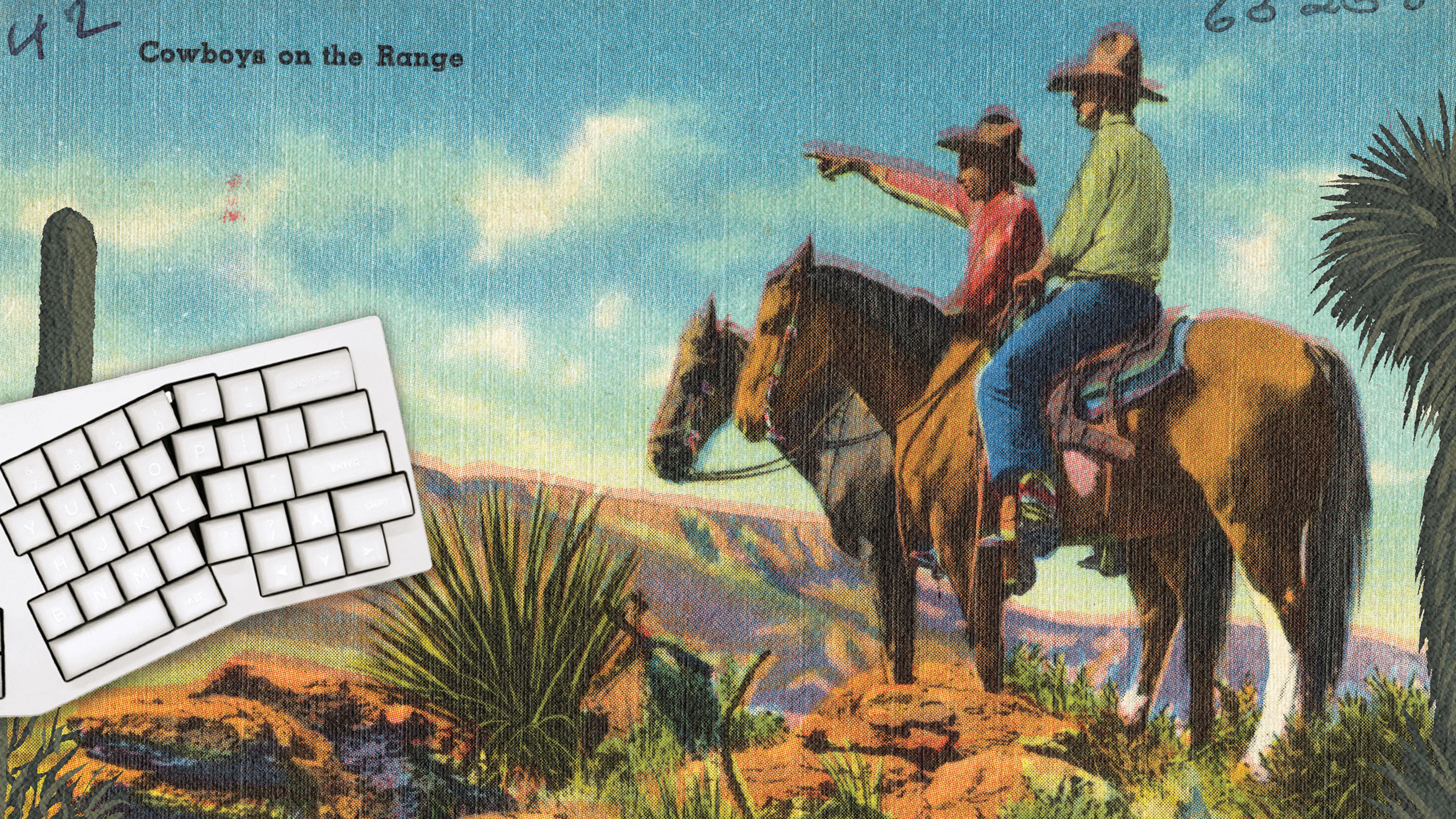 Cowboys On The Range - The Mousepad Company