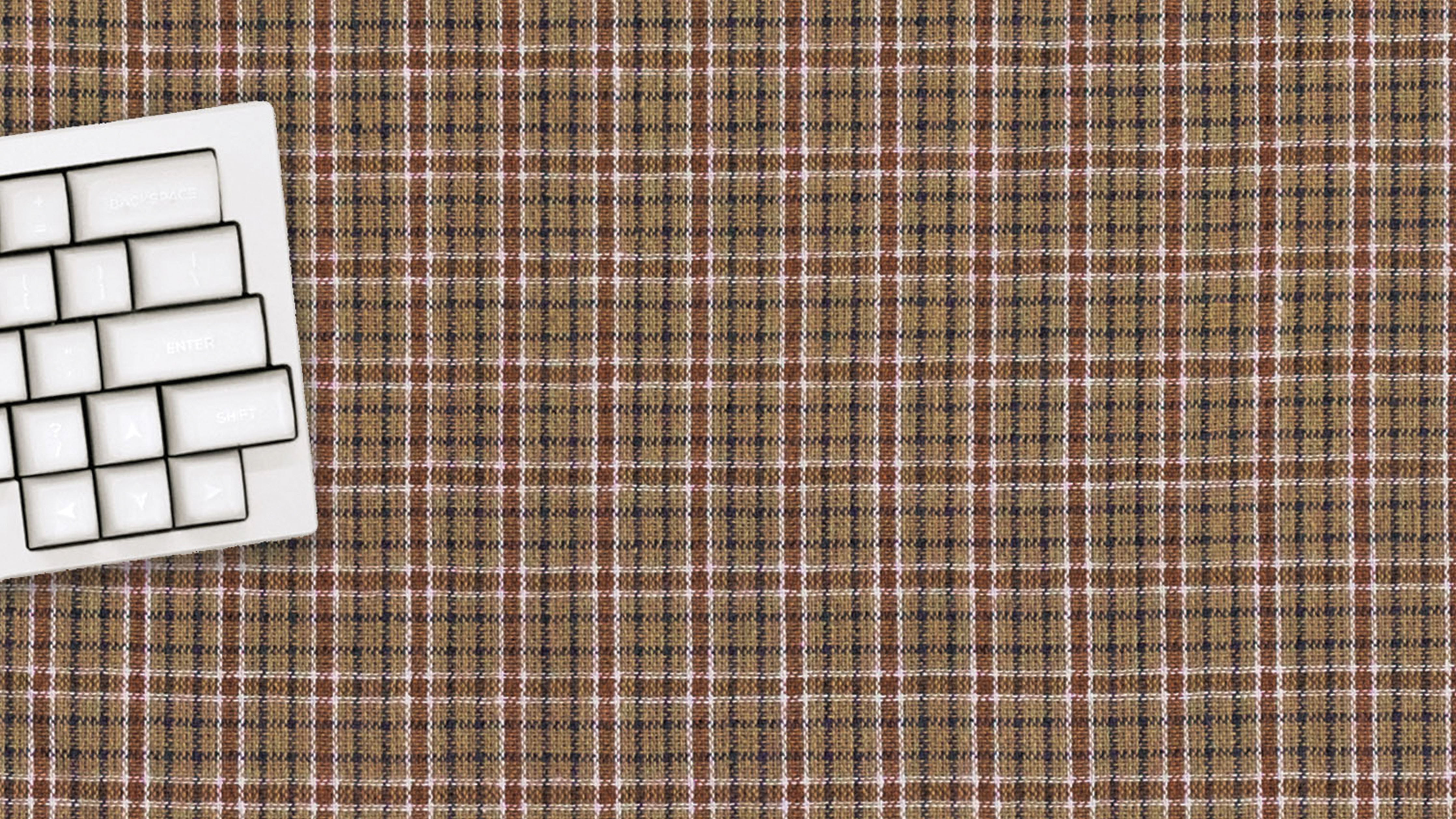 Tan Douglas Tartan - The Mousepad Company