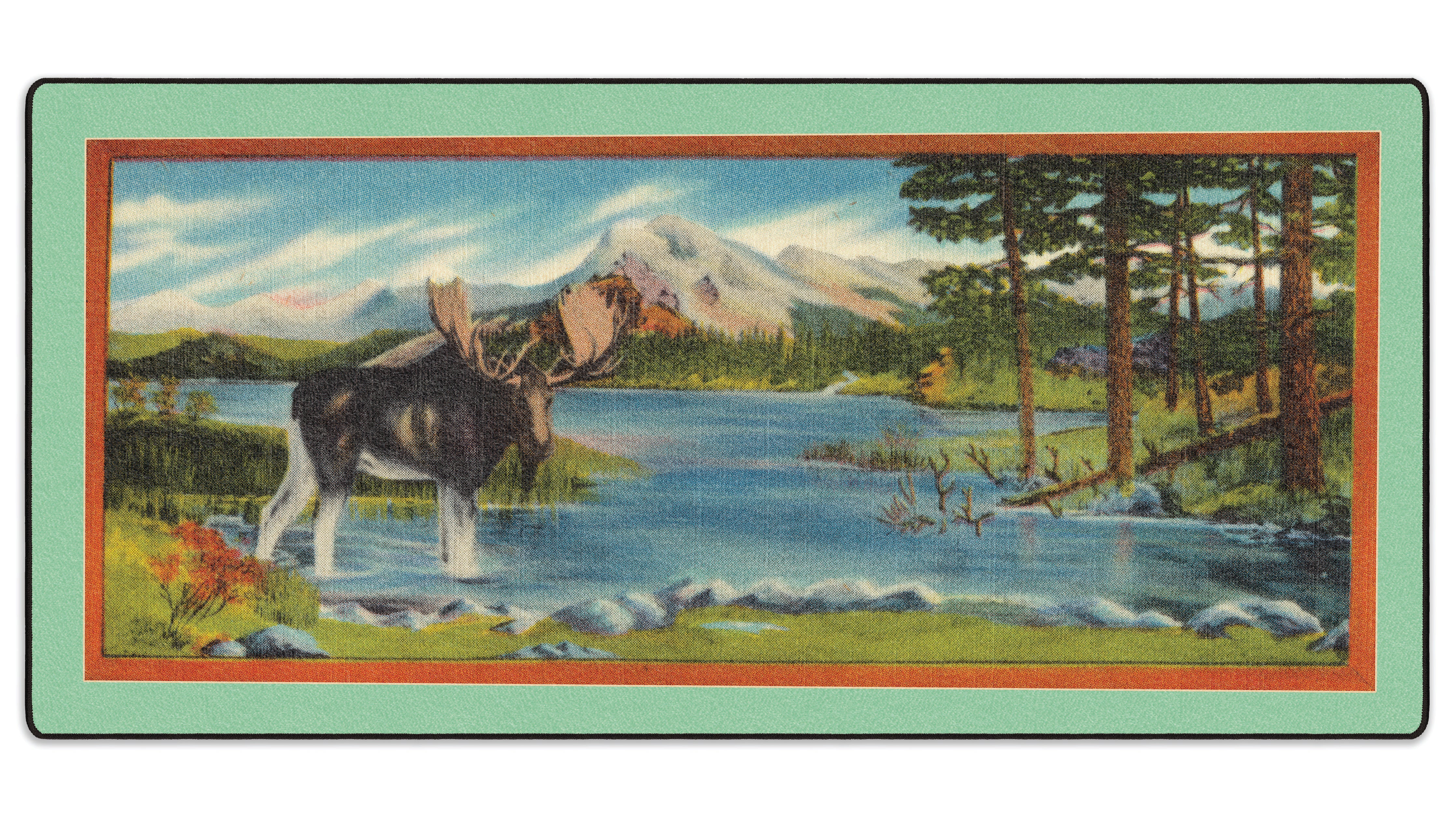 Glacier Moose - The Mousepad Company