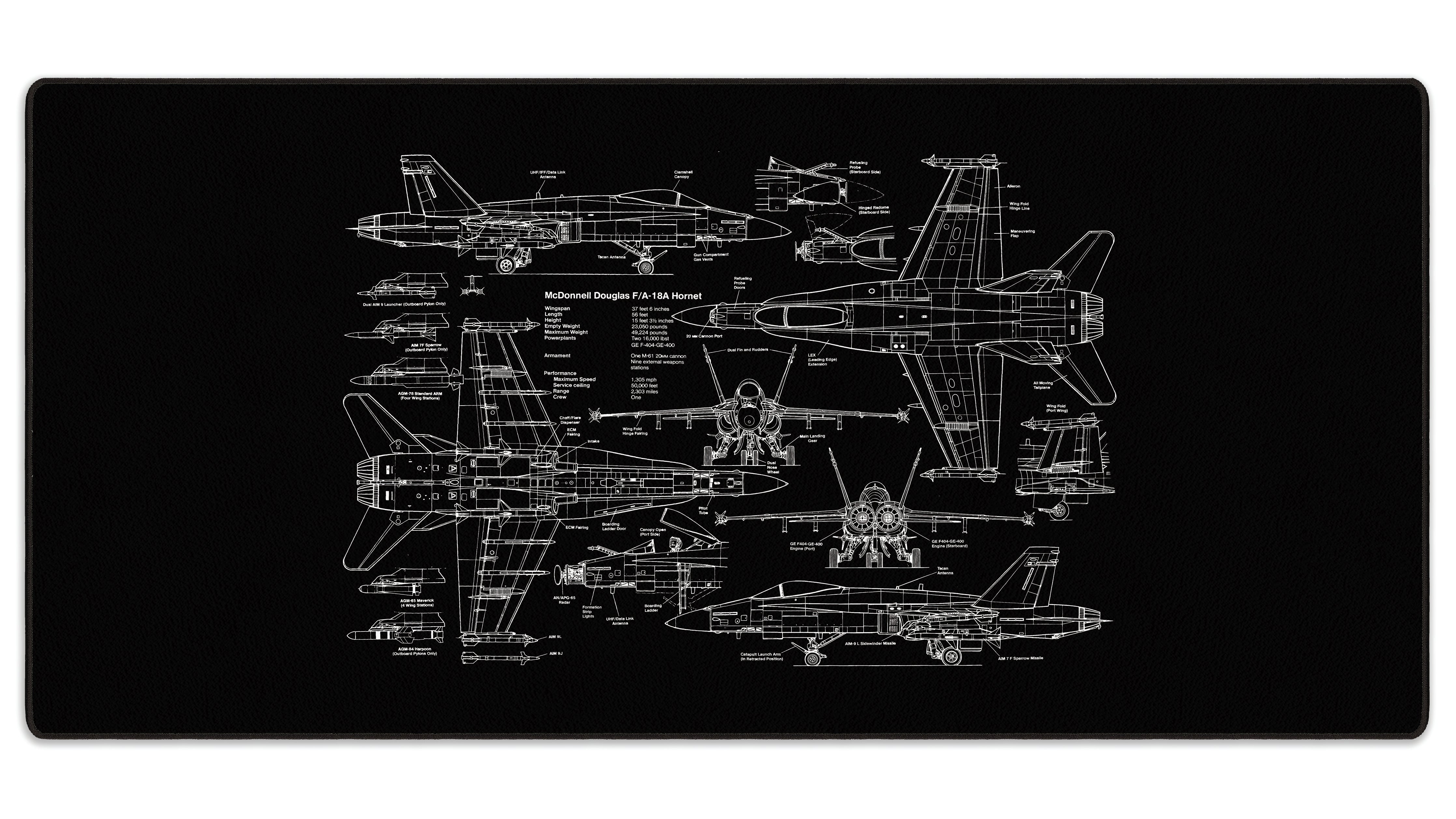 18A HORNET - The Mousepad Company
