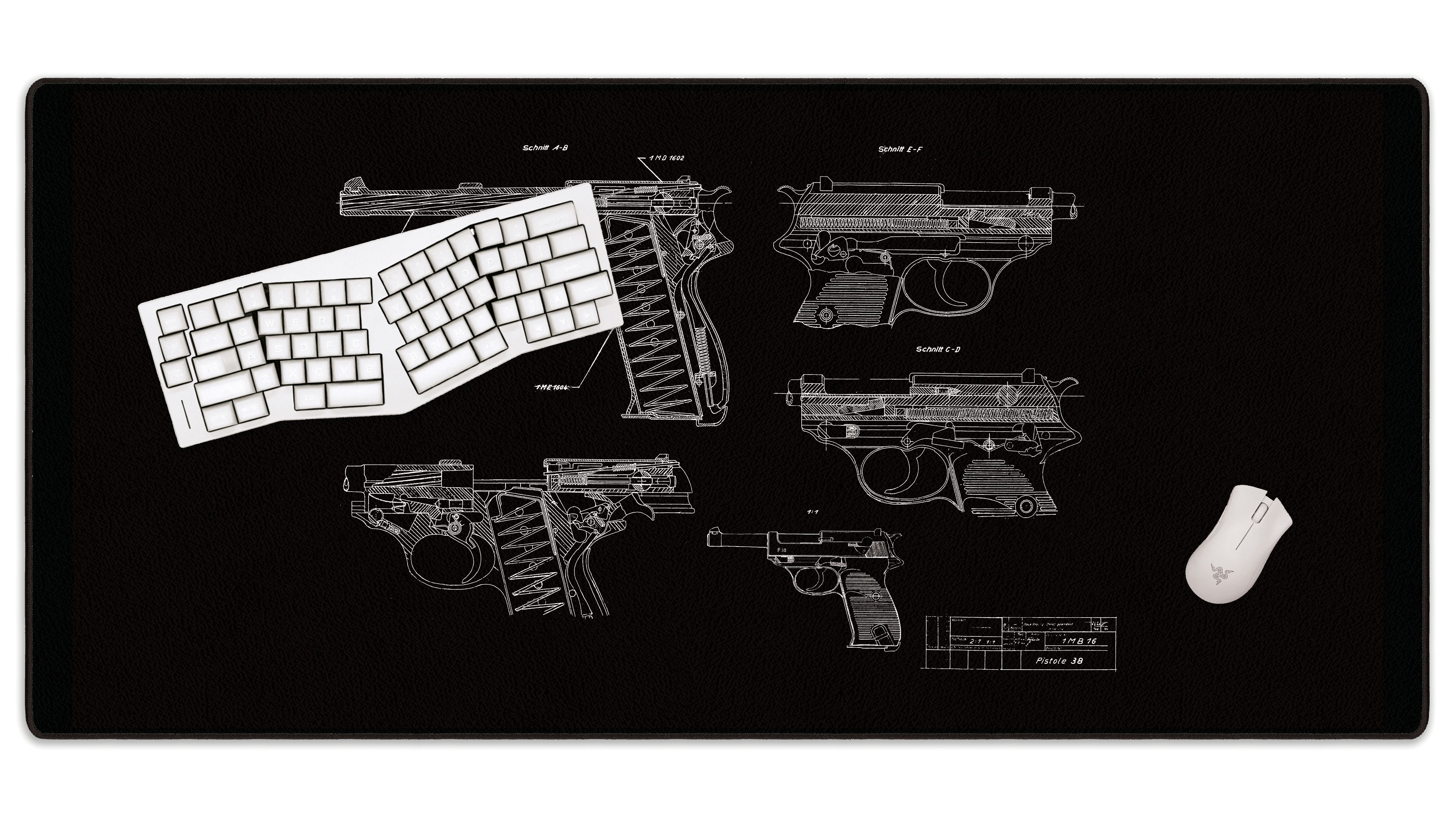 PISTOL 38 - The Mousepad Company
