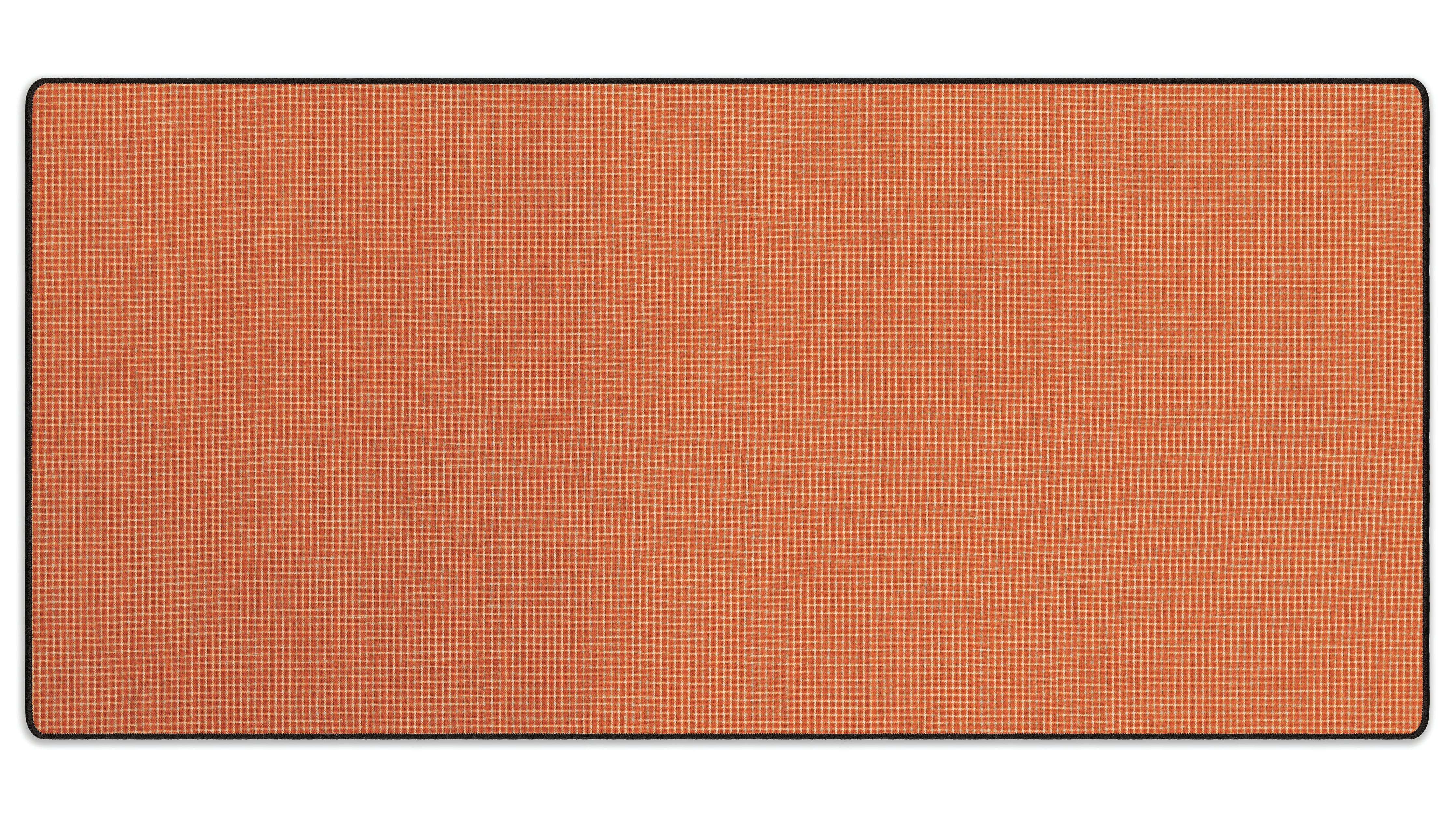 Orange Pin Check - The Mousepad Company
