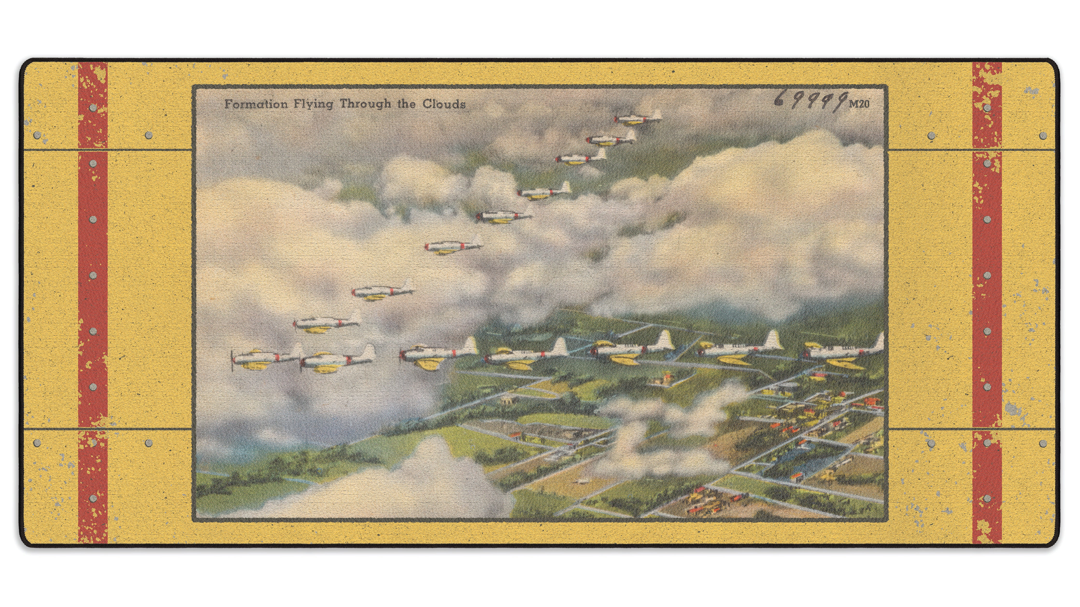 Formation Flying Through The Clouds - The Mousepad Company