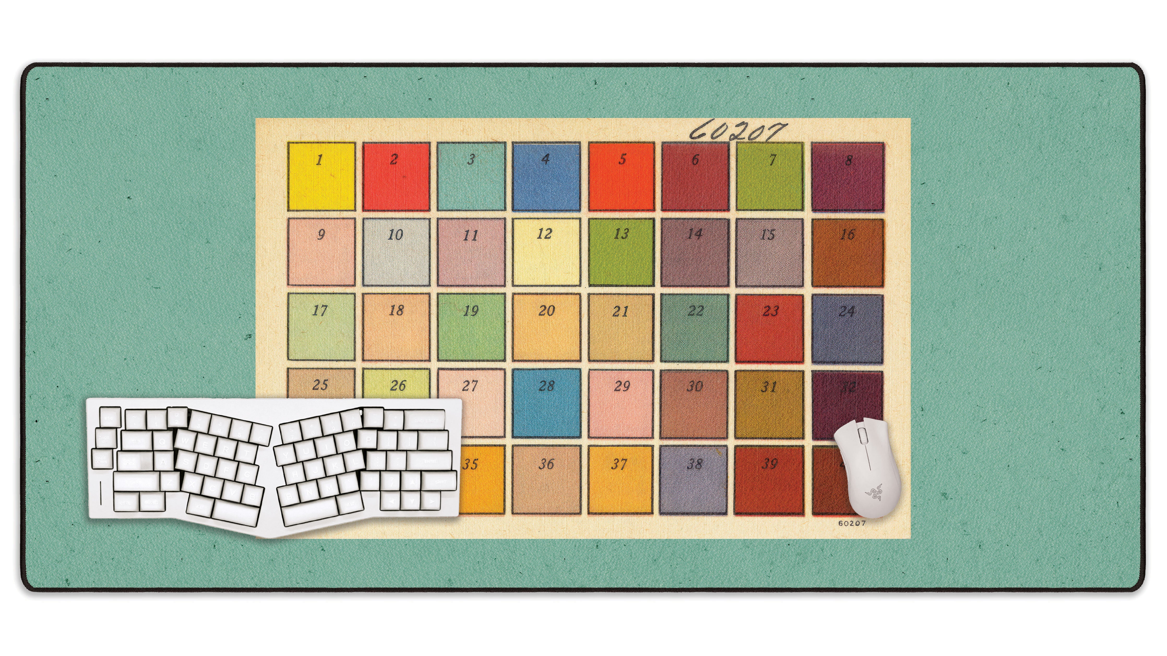 Color Pallete - The Mousepad Company