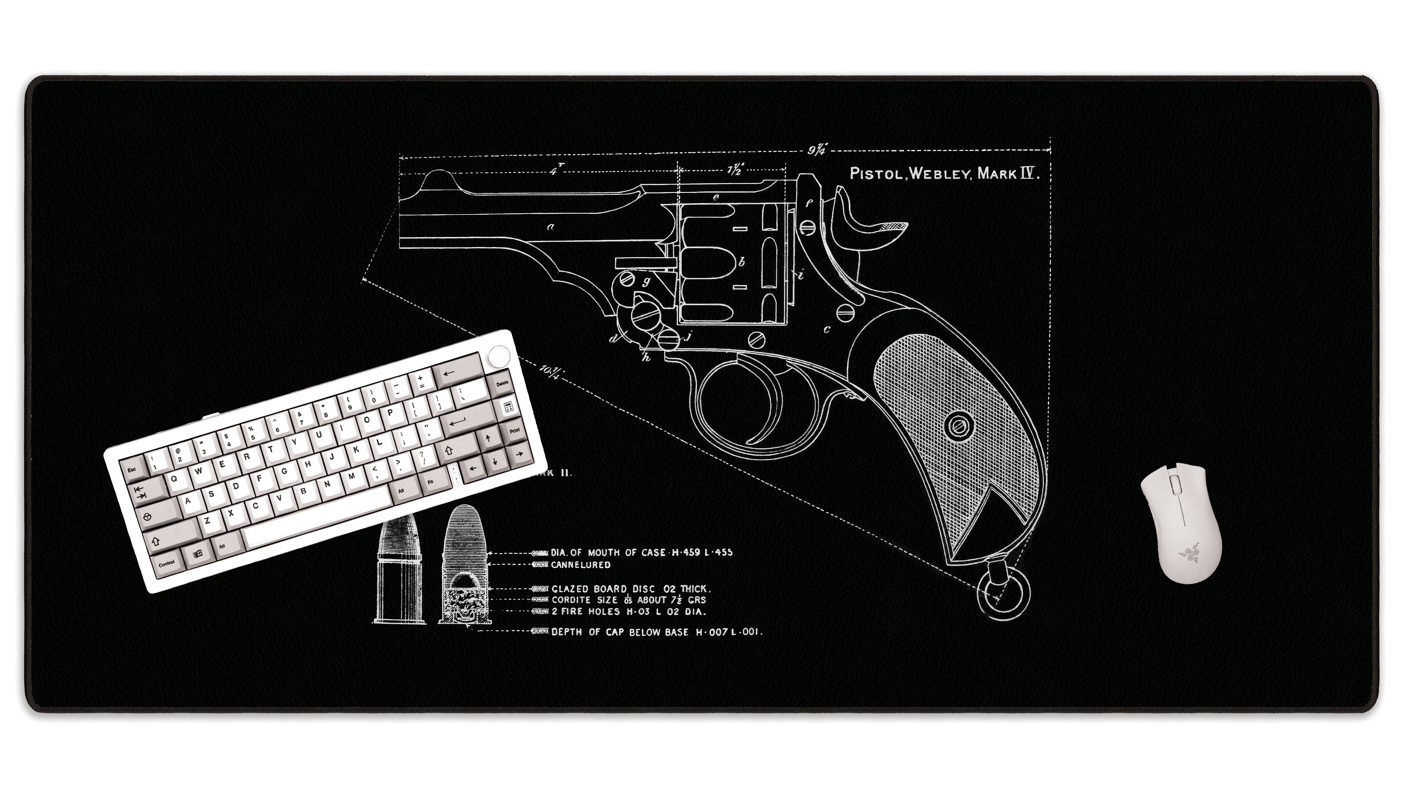 PISTOL, WEBLY, MARK IV - The Mousepad Company