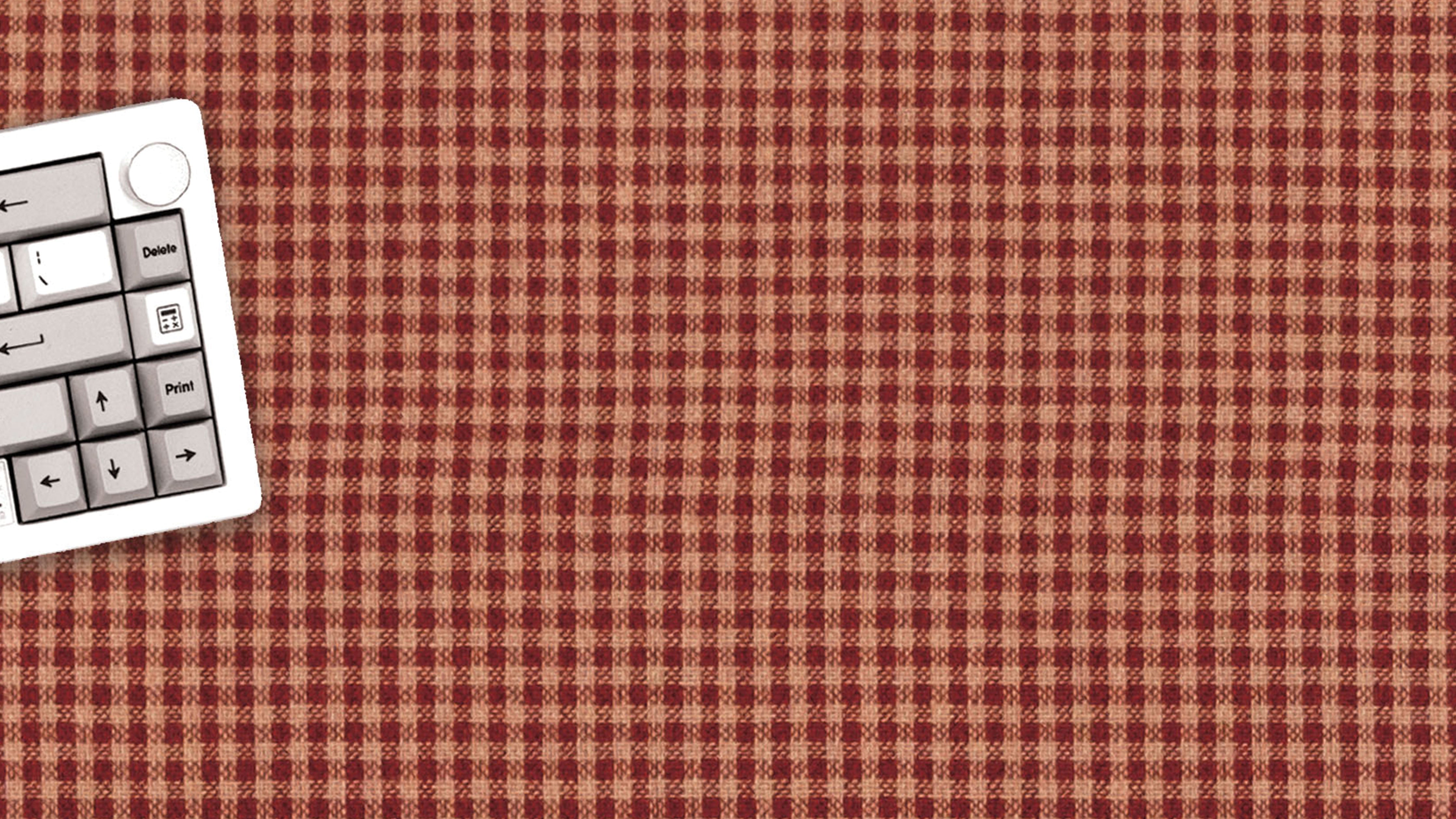 Rust Shepherd's Check - The Mousepad Company